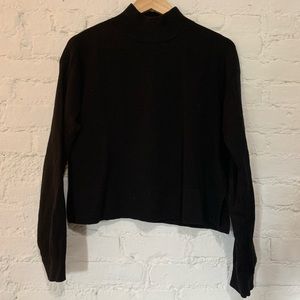 & And Other Stories Turtleneck Sweater, Black, SM